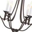 Load image into Gallery viewer, Farmhouze Light-Modern Farmhouse 6-Light Candle Empire Chandelier-Chandelier-Nickel-