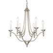 Load image into Gallery viewer, Farmhouze Light-Modern Farmhouse 6-Light Candle Empire Chandelier-Chandelier-Nickel-