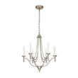 Load image into Gallery viewer, Farmhouze Light-Modern Farmhouse 6-Light Candle Empire Chandelier-Chandelier-Nickel-