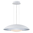 Load image into Gallery viewer, Farmhouze Light-Nordic Large Saucer Dimmable LED Pendant Light-Chandelier-White (Pre-Order)-