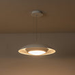 Load image into Gallery viewer, Farmhouze Light-Nordic Large Saucer Dimmable LED Pendant Light-Chandelier-White (Pre-Order)-