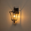 Load image into Gallery viewer, Farmhouze Light-Retro Black 1-Light Outdoor Wall Lantern Light-Wall Sconce-Black-1-Light