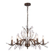 Load image into Gallery viewer, Farmhouze Light-Rustic Vintage Crystal Branch Chandelier-Chandelier-6-Lt-
