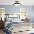 Load image into Gallery viewer, Farmhouze Light-Scandinavian Blue Round LED Semi Flush Mount Light-Ceiling Light-Blue-