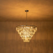 Load image into Gallery viewer, Farmhouze Light-Sparkle Chrome Tiered Tassel Crystal Chandelier-Chandelier-Chrome-
