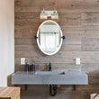 Load image into Gallery viewer, Farmhouze Light-Square Crystal Shade Vanity Light-Wall Sconce-2-Light-Black + Gold