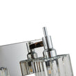 Load image into Gallery viewer, Farmhouze Light-Square Crystal Shade Vanity Light-Wall Sconce-2-Light-Chrome