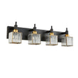Load image into Gallery viewer, Farmhouze Light-Square Crystal Shade Vanity Light-Wall Sconce-2-Light-Chrome