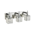 Load image into Gallery viewer, Farmhouze Light-Square Crystal Shade Vanity Light-Wall Sconce-2-Light-Chrome