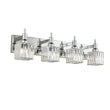Load image into Gallery viewer, Farmhouze Light-Square Crystal Shade Vanity Light-Wall Sconce-2-Light-Chrome