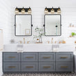 Load image into Gallery viewer, Farmhouze Light-Square Crystal Shade Vanity Light-Wall Sconce-4-Light-Black + Gold