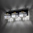 Load image into Gallery viewer, Farmhouze Light-Square Crystal Shade Vanity Wall Sconce-Wall Sconce-2-Light-Chrome