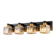 Load image into Gallery viewer, Farmhouze Light-Square Crystal Shade Vanity Wall Sconce-Wall Sconce-2-Light-Chrome