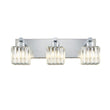 Load image into Gallery viewer, Farmhouze Light-Square Crystal Shade Vanity Wall Sconce-Wall Sconce-2-Light-Chrome