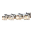 Load image into Gallery viewer, Farmhouze Light-Square Crystal Shade Vanity Wall Sconce-Wall Sconce-2-Light-Chrome