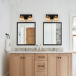 Load image into Gallery viewer, Farmhouze Light-Square Crystal Shade Vanity Wall Sconce-Wall Sconce-4-Light-Chrome