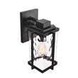 Load image into Gallery viewer, Farmhouze Light-Square Glass Outdoor Wall Sconce-Wall Sconce-S-
