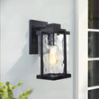 Load image into Gallery viewer, Farmhouze Light-Square Glass Outdoor Wall Sconce-Wall Sconce-S-