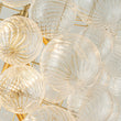 Load image into Gallery viewer, Farmhouze Light-Statement Draped Swirled Glass Globe Chandelier-Chandelier-Brass-