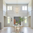Load image into Gallery viewer, Farmhouze Light-Statement Draped Swirled Glass Globe Chandelier-Chandelier-Brass-