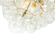 Load image into Gallery viewer, Farmhouze Light-Stunning 9-Light Glass Ball Cluster Bubble Chandelier-Chandelier-Brass-
