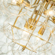 Load image into Gallery viewer, Farmhouze Light-Stunning 9-Light Glass Ball Cluster Bubble Chandelier-Chandelier-Brass-