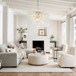 Load image into Gallery viewer, Farmhouze Light-Swirled Glass Globe Brass Cluster Bubble Chandelier-Chandelier-Brass-