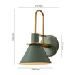 Load image into Gallery viewer, Farmhouze Light-Vintage Bedroom Bedside Wall Lamp-Wall Sconce-Green-