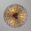 Load image into Gallery viewer, Farmhouze Light-Vintage Bronze Crystal Bowl Flush Mount Ceiling Light-Ceiling Light-Bronze-