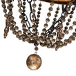 Load image into Gallery viewer, Farmhouze Light-Vintage Candle Wood Beaded Empire Chandelier-Chandelier--