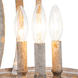 Load image into Gallery viewer, Farmhouze Light-Vintage Distressed 3-Light Metal Lantern Pendant Light-Chandelier-Rusty-