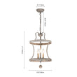 Load image into Gallery viewer, Farmhouze Light-Vintage Distressed 3-Light Metal Lantern Pendant Light-Chandelier-Rusty-