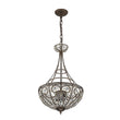 Load image into Gallery viewer, Farmhouze Light-Vintage French Bronze Empire Crystal Chandelier-Chandelier-Bronze-