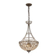 Load image into Gallery viewer, Farmhouze Light-Vintage French Bronze Empire Crystal Chandelier-Chandelier-Bronze-