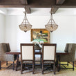 Load image into Gallery viewer, Farmhouze Light-Vintage French Bronze Empire Crystal Chandelier-Chandelier-Bronze-