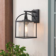 Load image into Gallery viewer, Farmhouze Light-Waterproof 1-Light Square Lantern Outdoor Wall Sconce-Wall Sconce-1 Pack-