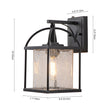 Load image into Gallery viewer, Farmhouze Light-Waterproof 1-Light Square Lantern Outdoor Wall Sconce-Wall Sconce-2 Packs-