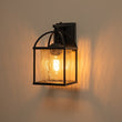Load image into Gallery viewer, Farmhouze Light-Waterproof 1-Light Square Lantern Outdoor Wall Sconce-Wall Sconce-2 Packs-