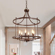 Load image into Gallery viewer, Farmhouze Lighting-Farmhouse Metal Drum Wireframe Pendant Light-Pendant-Default Title-