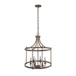Load image into Gallery viewer, Farmhouze Lighting-Farmhouse Metal Drum Wireframe Pendant Light-Pendant-Default Title-
