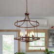 Load image into Gallery viewer, Farmhouze Lighting-Farmhouse Metal Drum Wireframe Pendant Light-Pendant-Default Title-