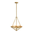 Load image into Gallery viewer, Diamond Rustic Vintage Brass Textured Glass Cage Pendant
