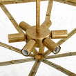 Load image into Gallery viewer, Diamond Rustic Vintage Brass Textured Glass Cage Pendant
