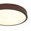 Load image into Gallery viewer, Rustic Walnut Wood Dimmable LED Round Ceiling Light
