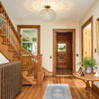 Load image into Gallery viewer, Vintage Luxe 1-Light Faceted Crystal Sphere Cage Semi Flush
