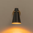 Load image into Gallery viewer, Mid-Century 1-Light Metal Adjutable Cone Wall Light
