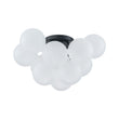 Load image into Gallery viewer, White Glass Globe Cluster Bubble Semi-Flush Mount
