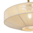 Load image into Gallery viewer, Farmhouse Coastal Woven Rope Round Cage Semi Flush Mount
