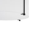 Load image into Gallery viewer, Boho 4-Light Fabric Drum Cage Semi Flush Ambient Lighting
