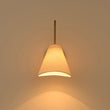 Load image into Gallery viewer, Boho Farmhouse Single Beige Fabric Goose Arm Wall Light
